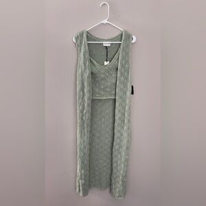 Freshman Mint Knit Top